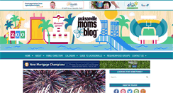 Desktop Screenshot of jaxmomsblog.com